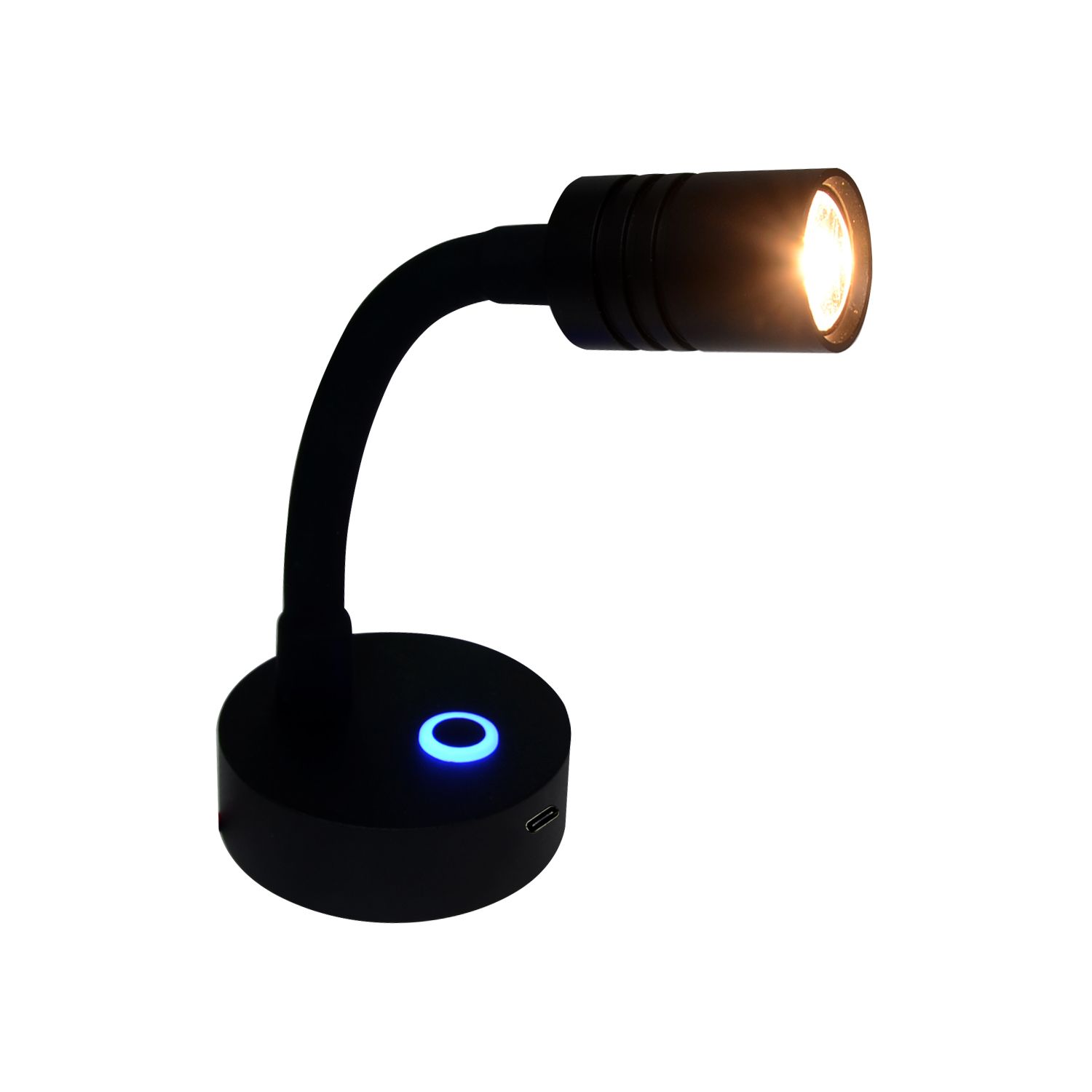 Talamex LED Wandleuchte Apollo 10-30V dimmbar mit USB-C
