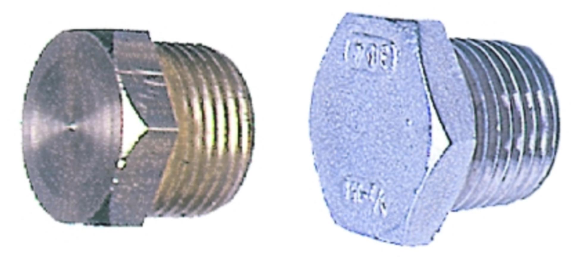 Osculati Blindstopfen Messing Außengewinde 1 1/4"