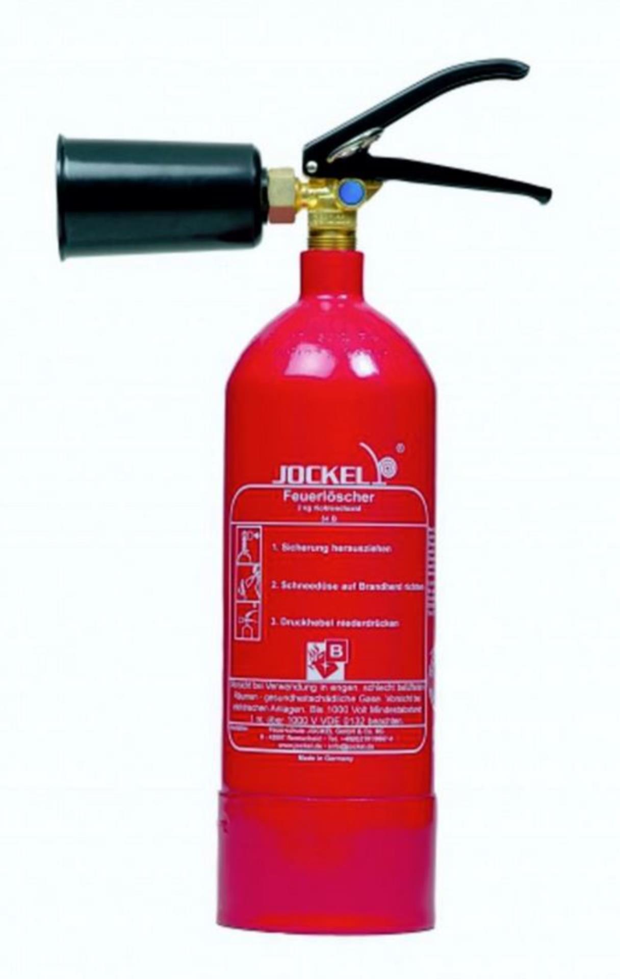 JOCKEL CO² Feuerlöscher, 2 Kg