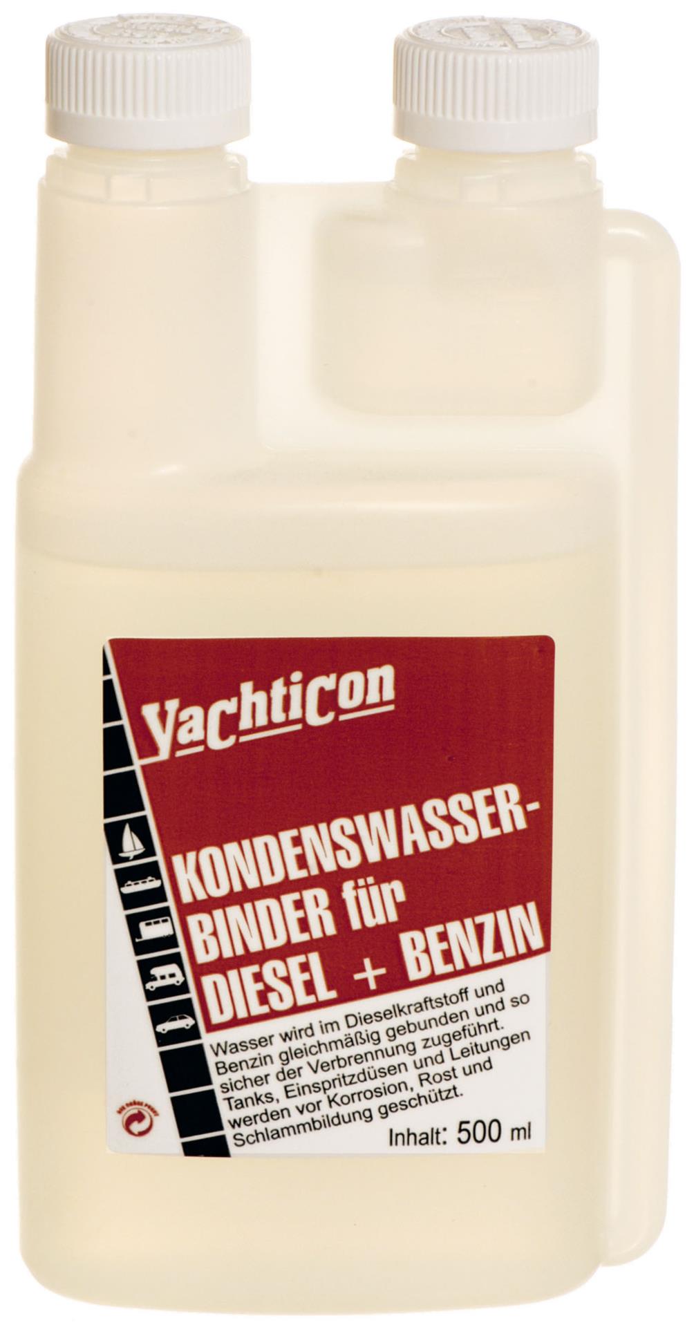 Yachticon Kondenswasserbinder für Diesel & Benzin, 500 ml