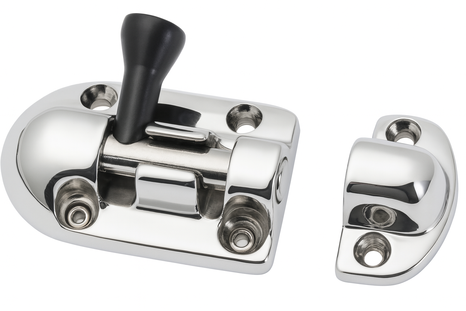 Osculati Bolzenriegel mit speziellem Vibrationsschutz, 85 x 31 mm