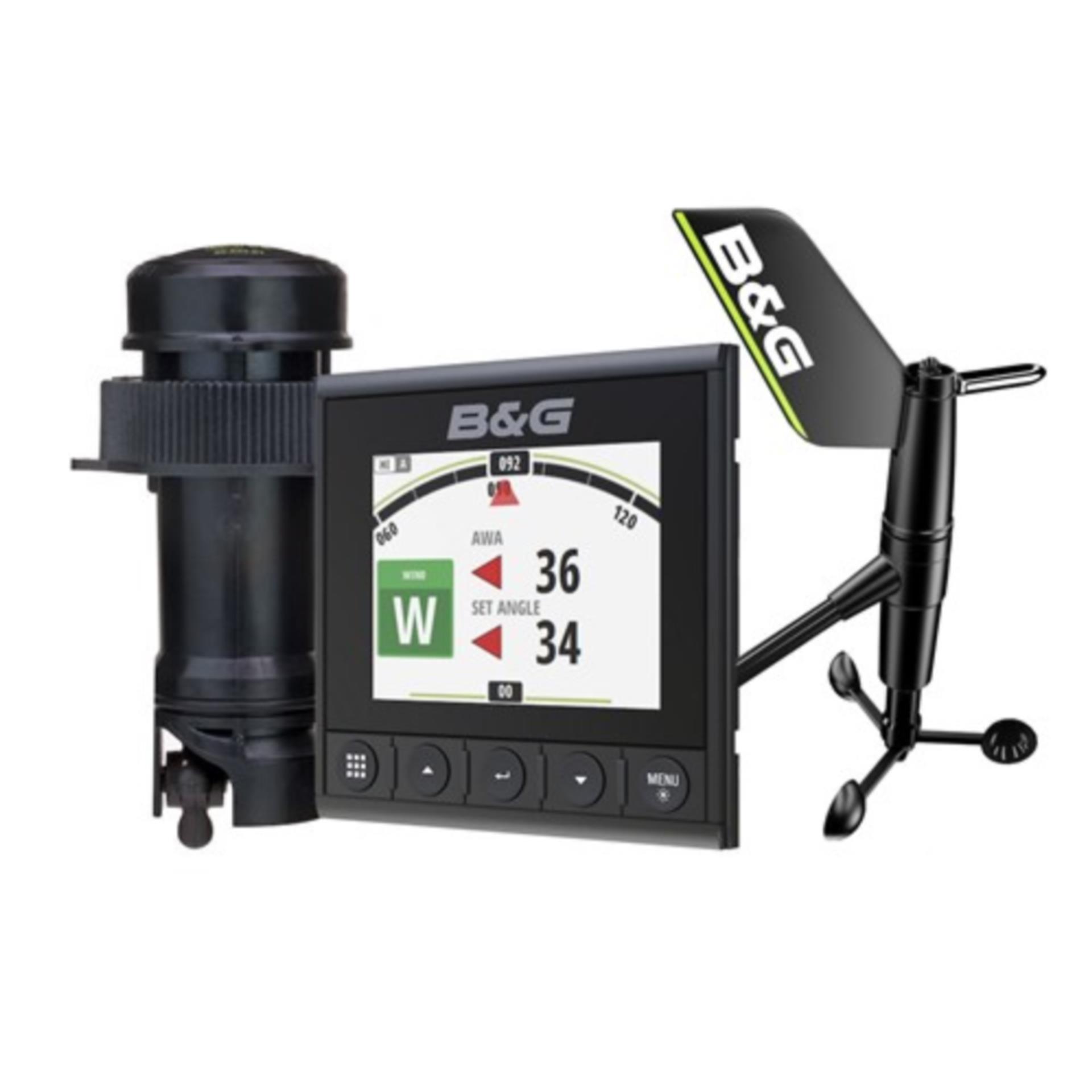 B&G Triton2 Log-Lot–Funk-Wind Set und DST 810 BT Geber