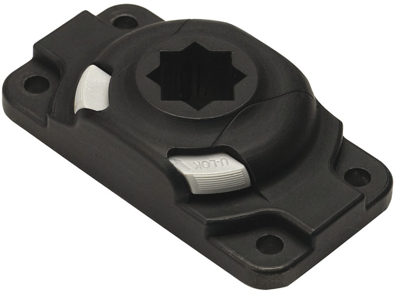 RAILBLAZA StarPort HD Black " Flächenmontage Heavy Duty "