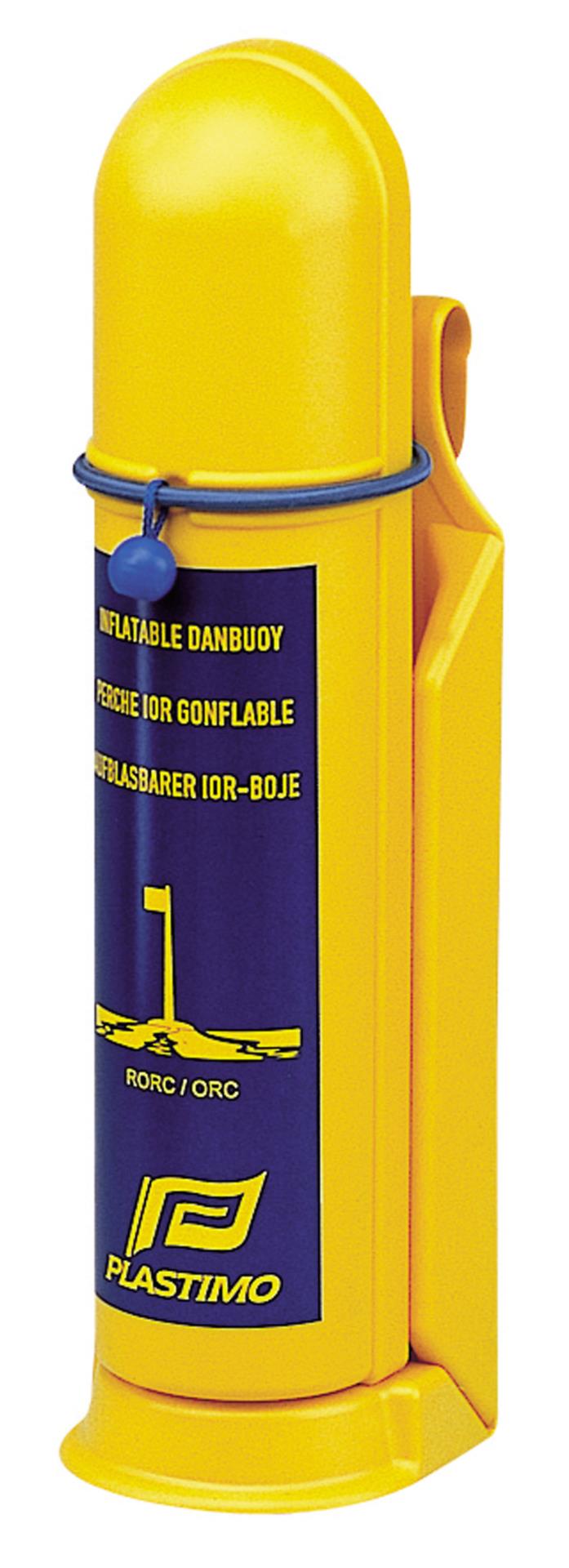 Plastimo Aufblasbare IOR-Makierungsboje, gelber Behälter Plastimo Aufblasbare IOR-Makierungsboje, gelber Behälter