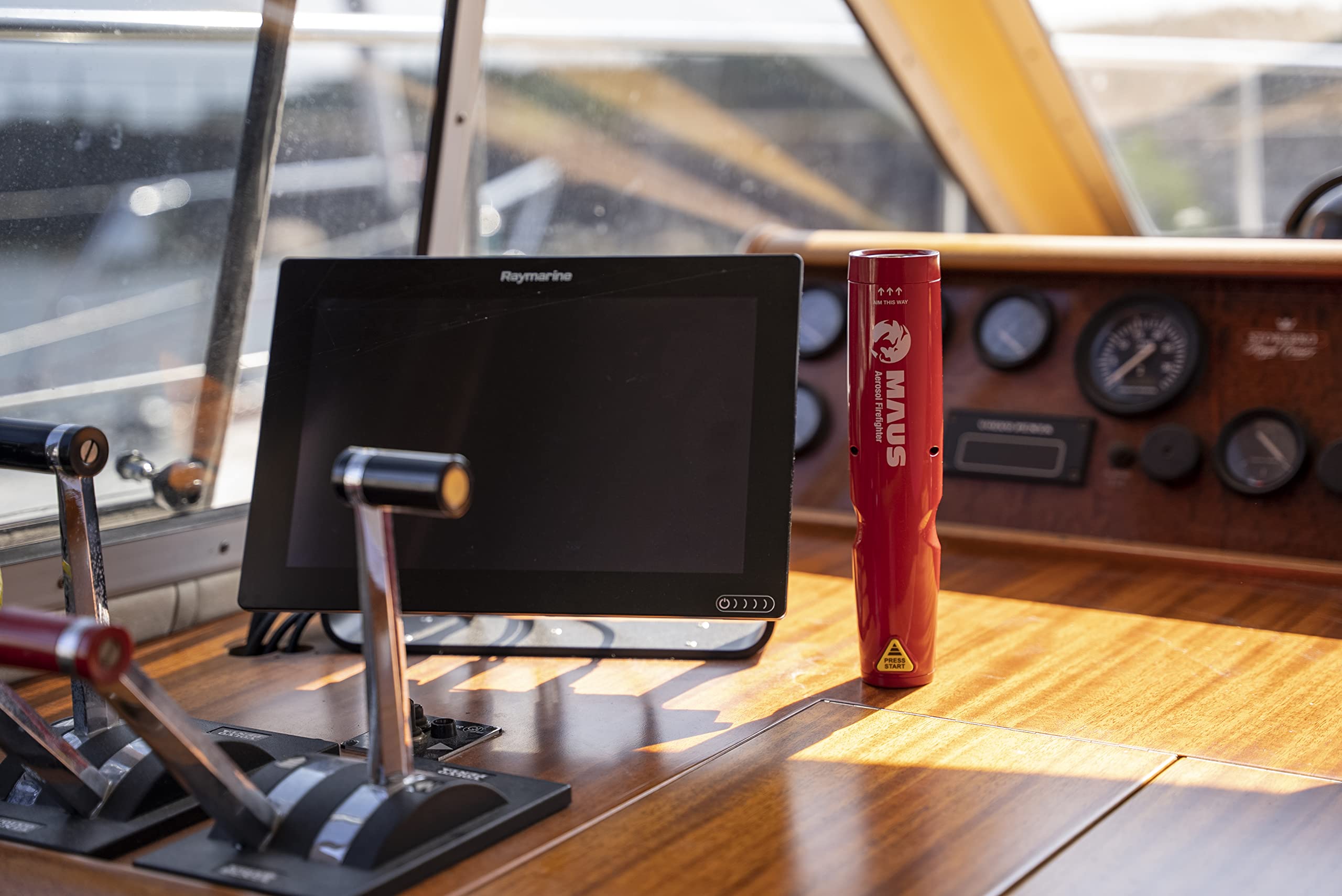 Maus Feuerlöscher Maus Aerosol Feuerlöscher mit Wandhalterung, klein