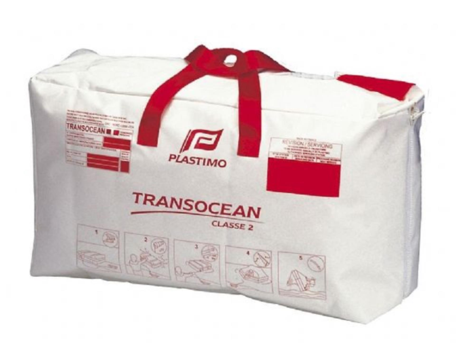 Plastimo Rettunginsel Transocean ISO > 24, 6 Personen, Tasche