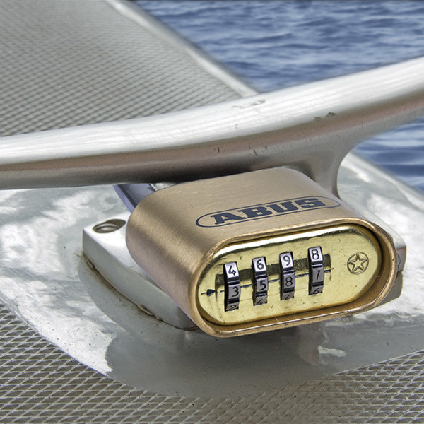 Abus Zahlenschloss, 50 mm langer Bügel 63 mm