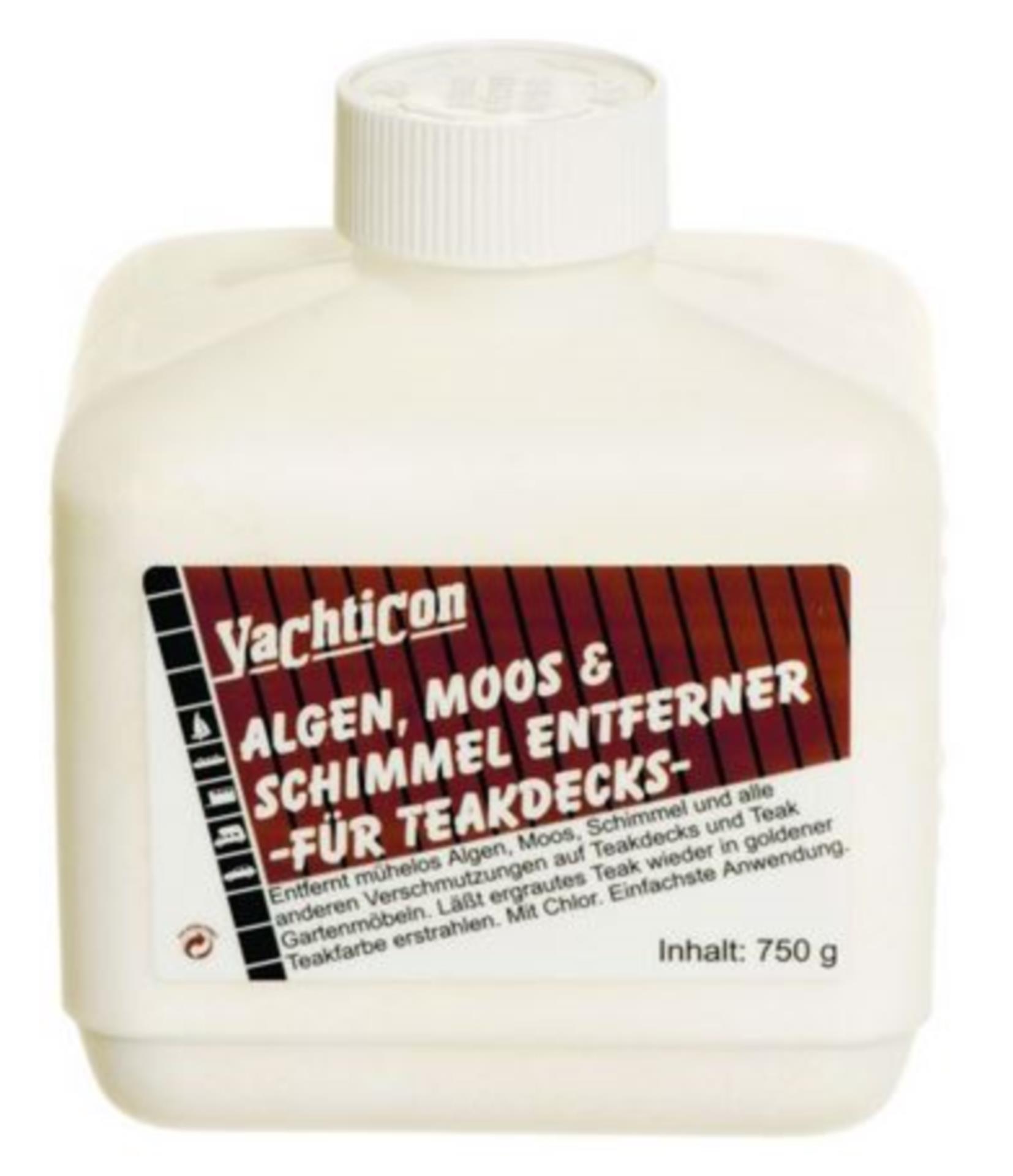 Yachticon Algen, Moos & Schimmelentferner für Teak, 750gr.