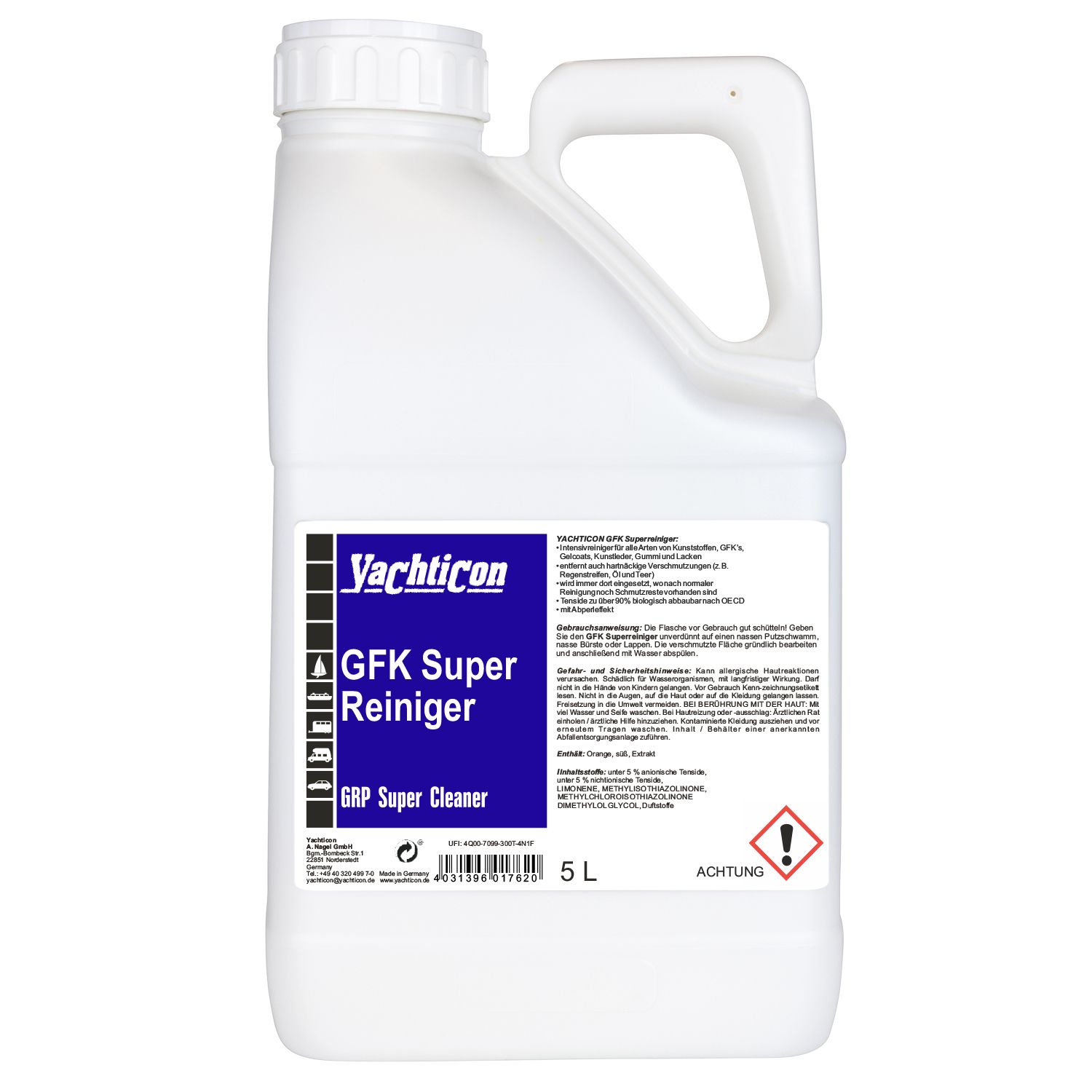 Yachticon GFK Superreiniger, 5000 ml
