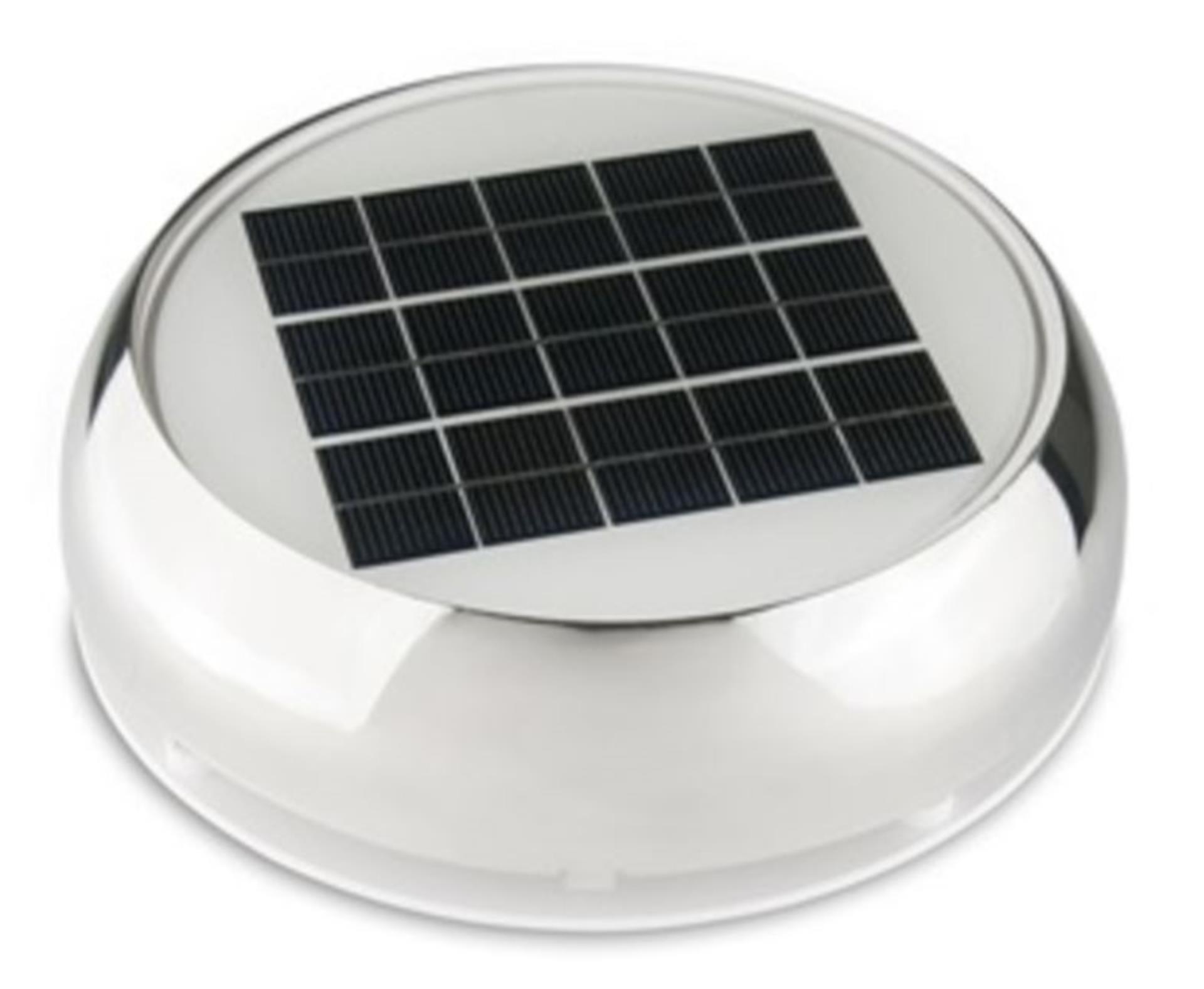 Nicro Marinco Solarlüfter Day & Night 3" Edelstahl Nicro Marinco Solarlüfter Day & Night 3" Edelstahl