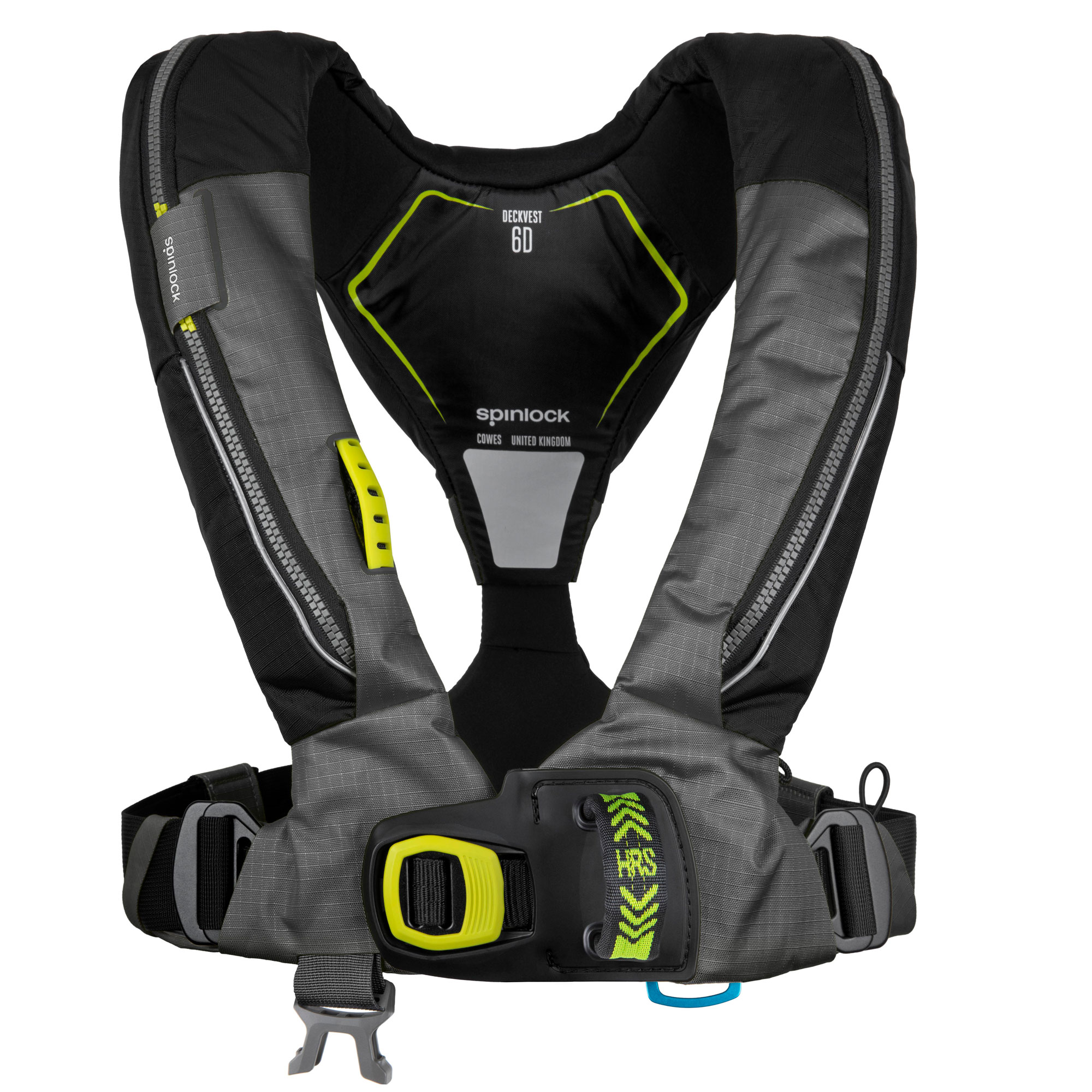 Spinlock Deckvest 6D 275N, black mit HRS System 