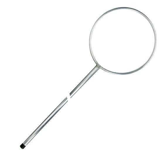 Peters + Bey Rettungsstange Aluminium, 6 Meter,  mit festem Greifring