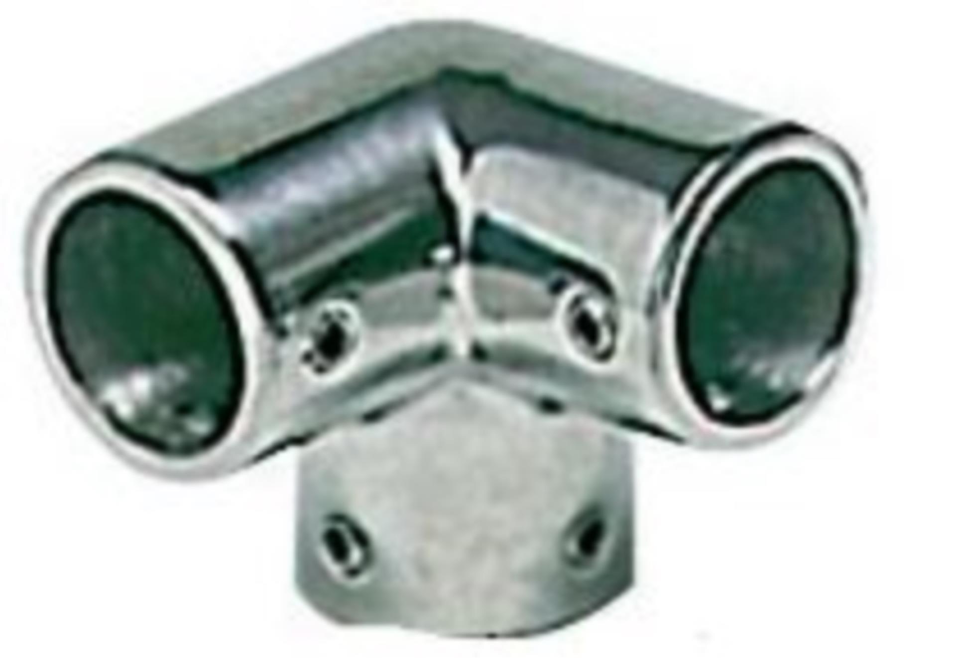 Osculati 3-Wege Relingsverbindung 90°, Rohr 22 mmØ