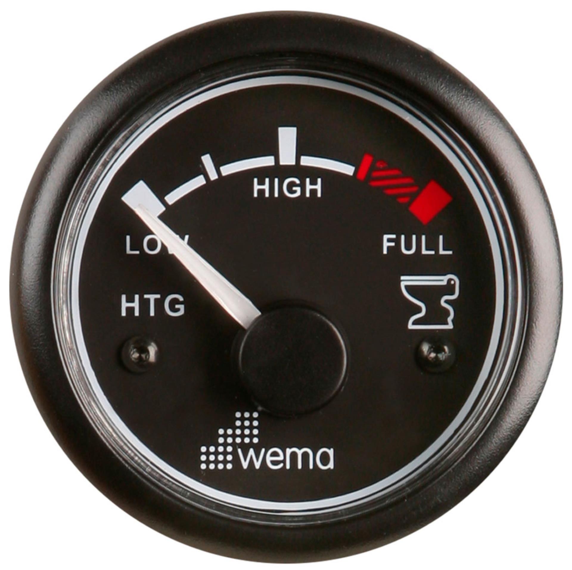 Wema Füllstandsanzeige Schmutzwassertank, schwarz