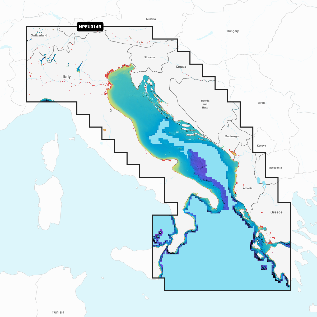NAVIONICS PLATINUM+ Italien Adria Regular
