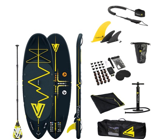 Vetus Yellow V SUP Board Igazu 