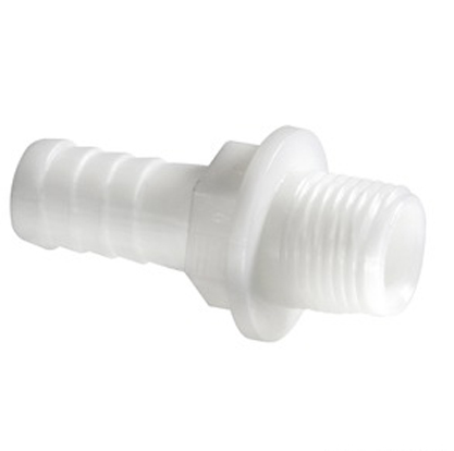 Osculati Schlauchnippel 1/2 " - 15 mm (weiß)