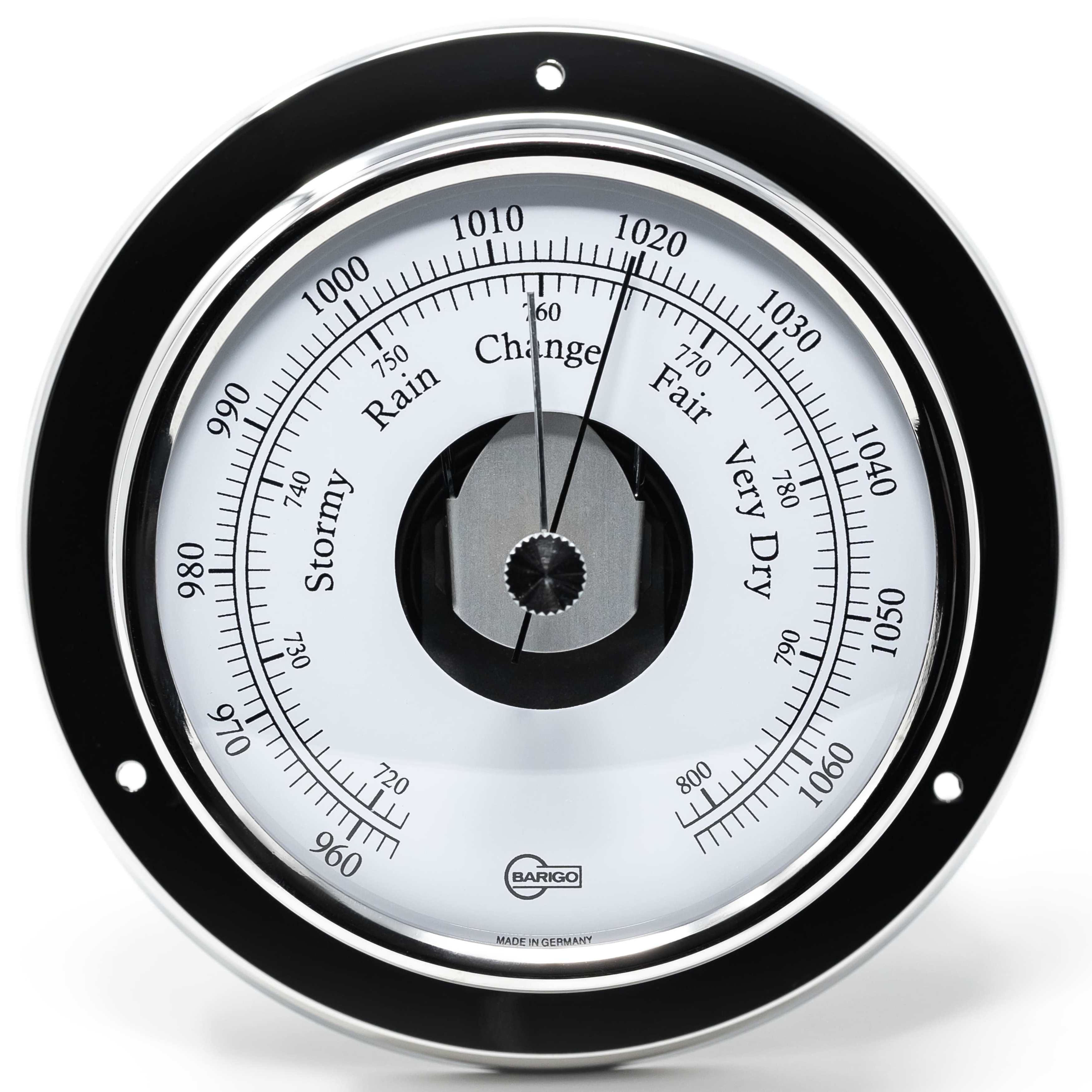 Barigo 85 Tempo Barometer  Chrom