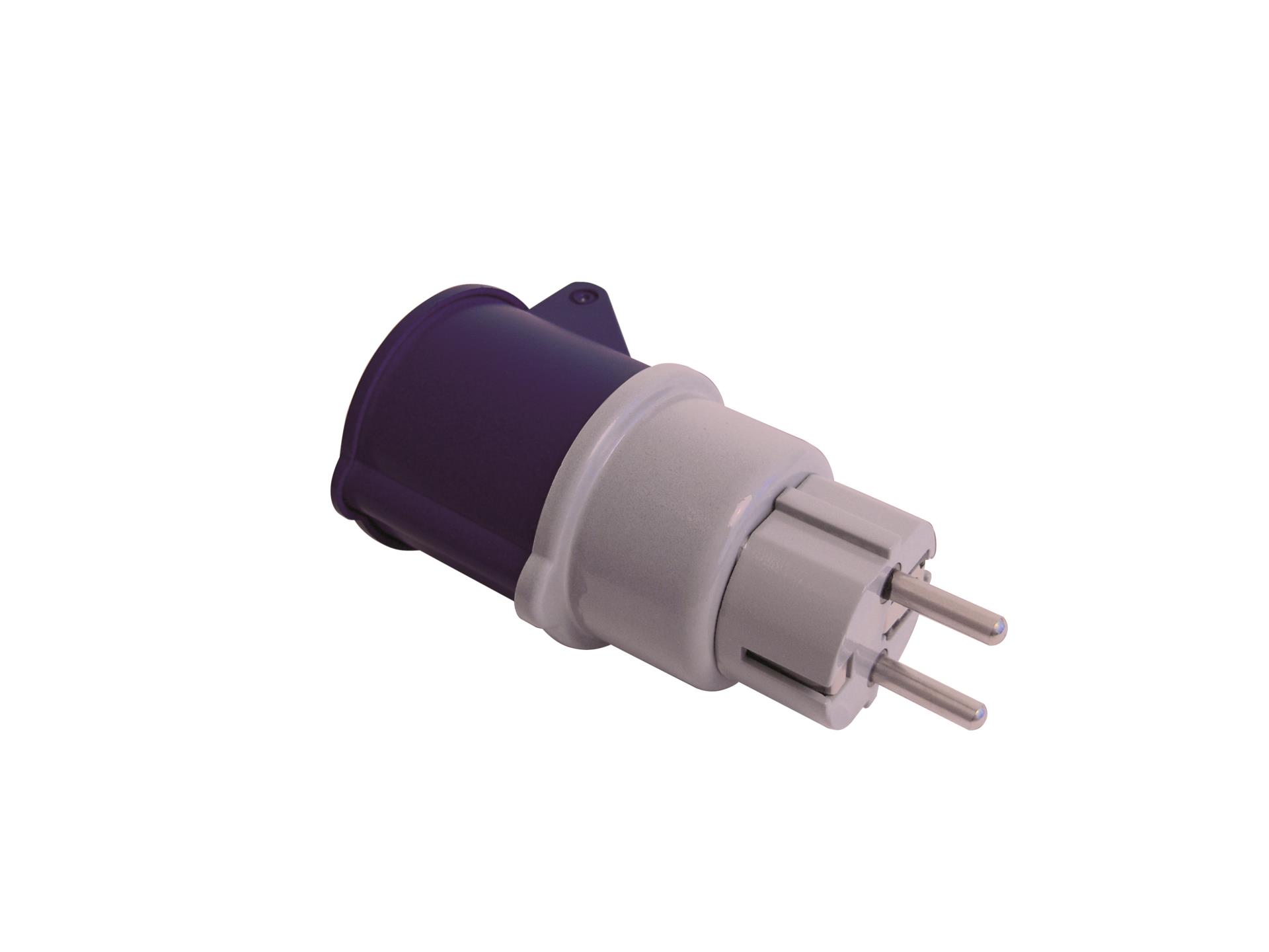CEE Norm Adapter CEE Dose - Schuko Stecker