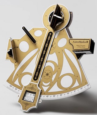 Osculati Spiegel Sextant Kartonbausatz