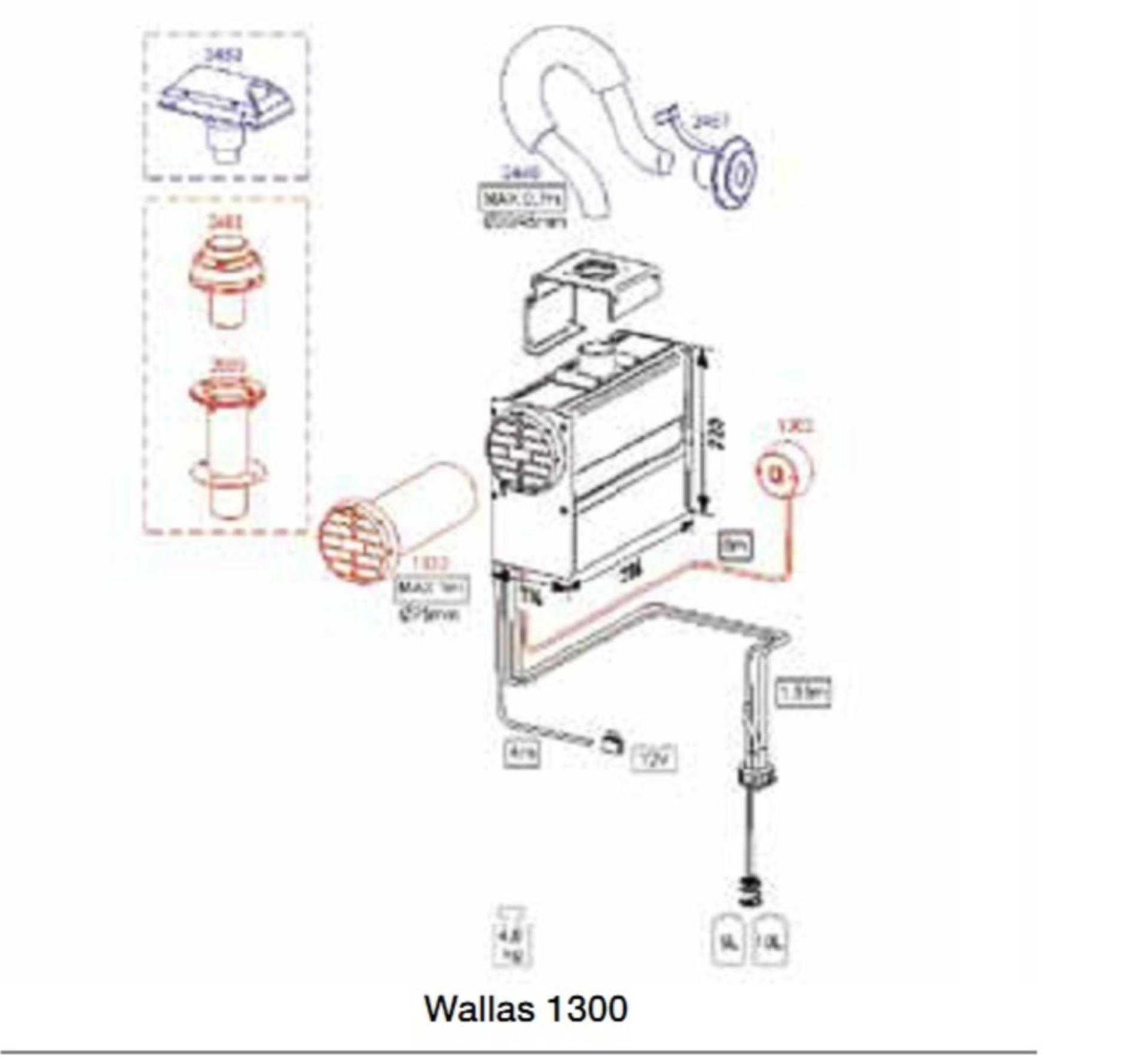 Wallas Reduzieradapter von 60mm zu 90mm (3414) Wallas Reduzieradapter von 60mm zu 90mm (3414)