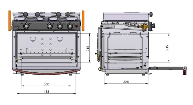 Eno Origin Herd und Backofen (Eno the One), 30 mb