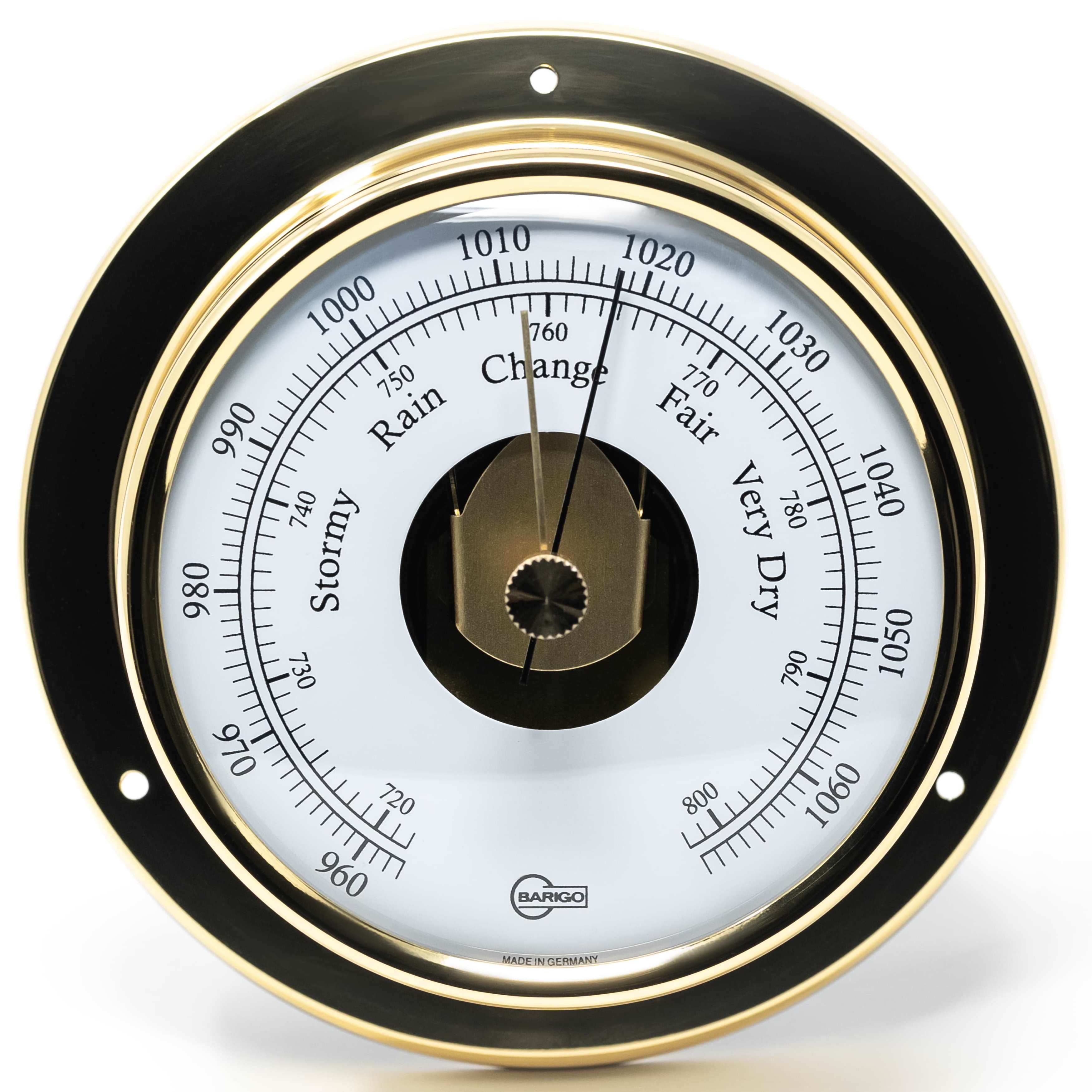Barigo 85 Tempo  Barometer Messing