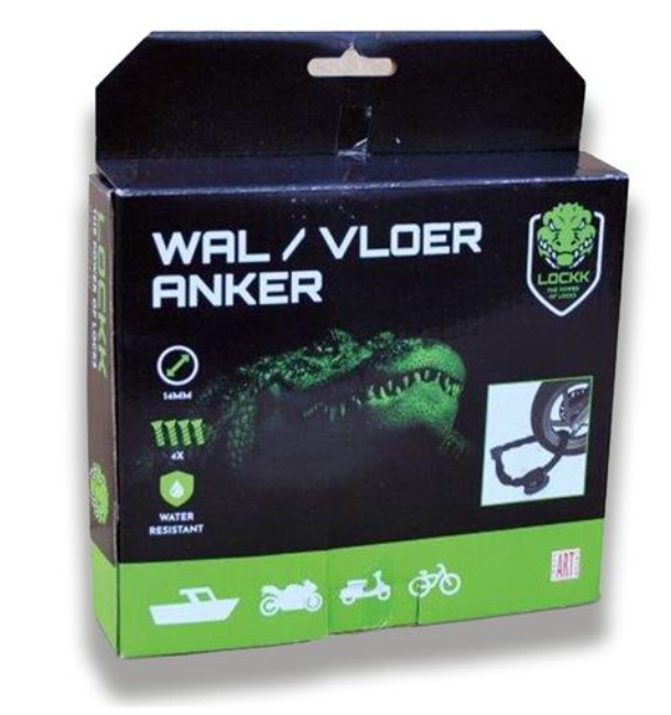 Lockk Maueranker komplett ART-4 mit Bolzen