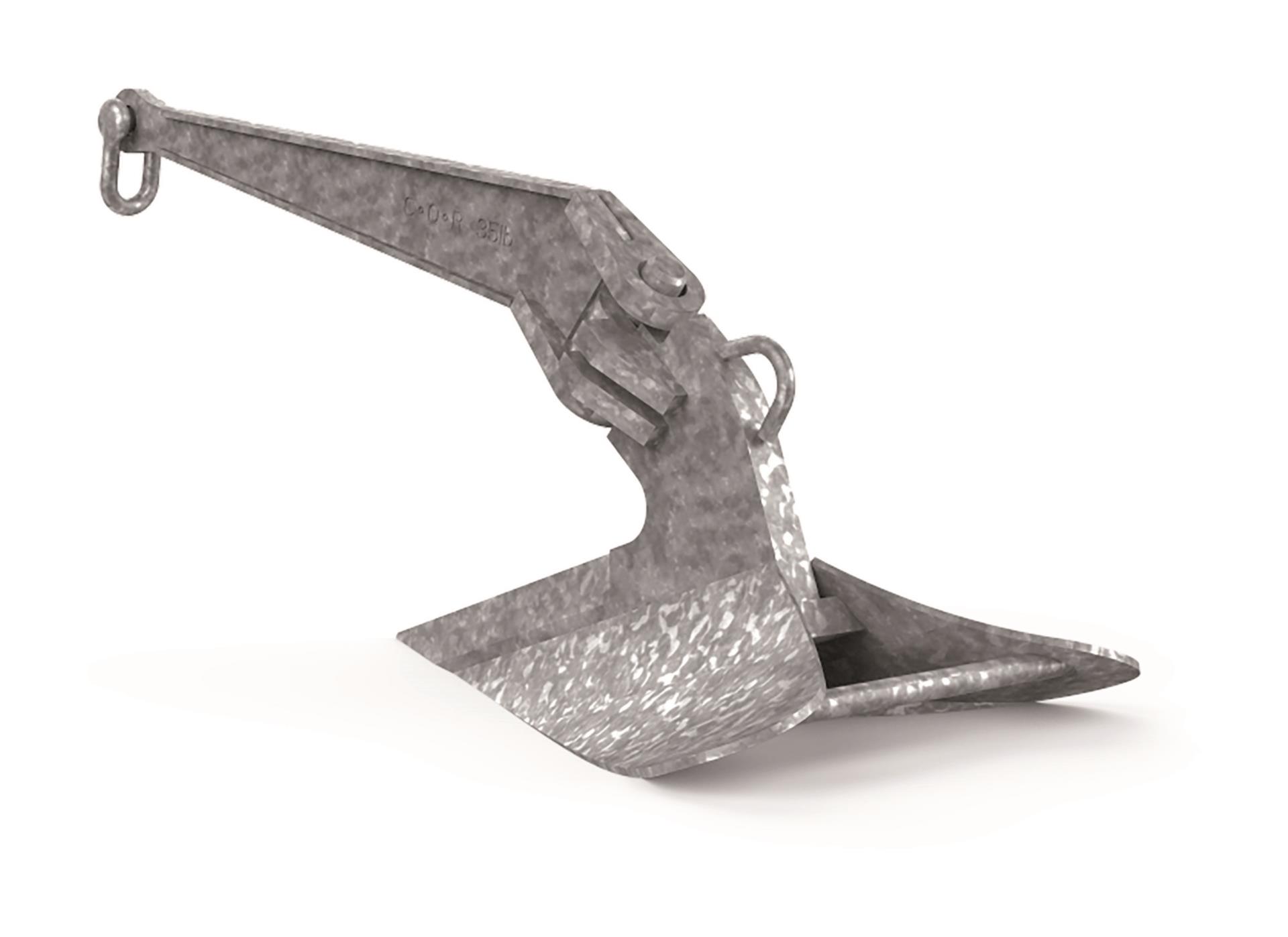 CQR Anker Galvanisiert, 7 kg