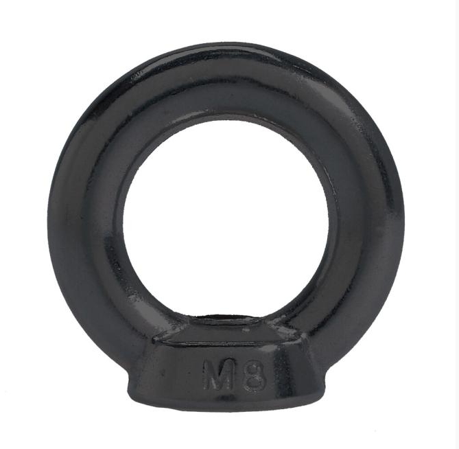 Marinetech Ringmutter gegossen, ähnlich DIN 582 / M8 Black Line