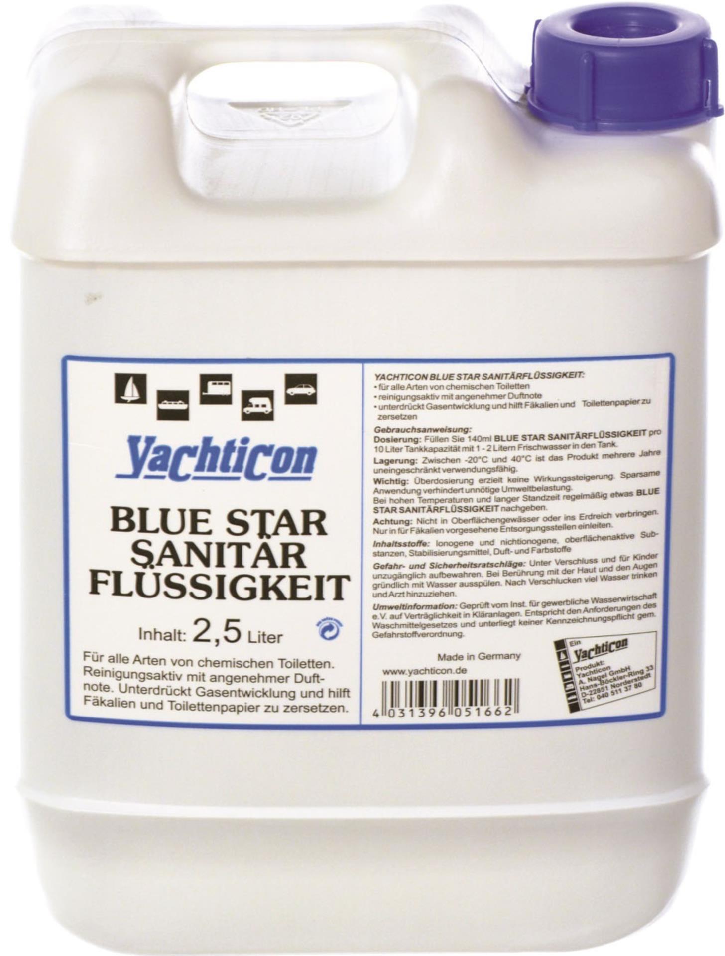 Blue Star Sanitärflüssigkeit, 2,5 Liiter