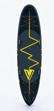 Vetus Yellow V SUP Board Heartbeat 11 "ANGEL"