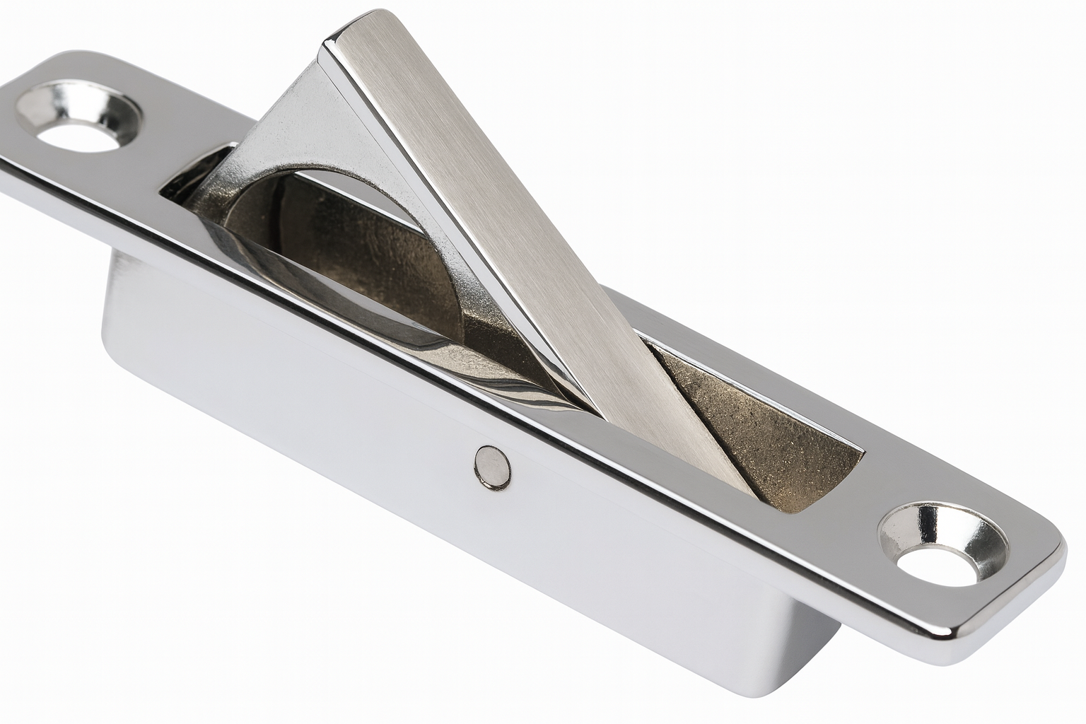 Osculati Bodenheber mit Feder, Edelstahl 83 x 21 mm Osculati Bodenheber mit Feder, Edelstahl 83 x 21 mm