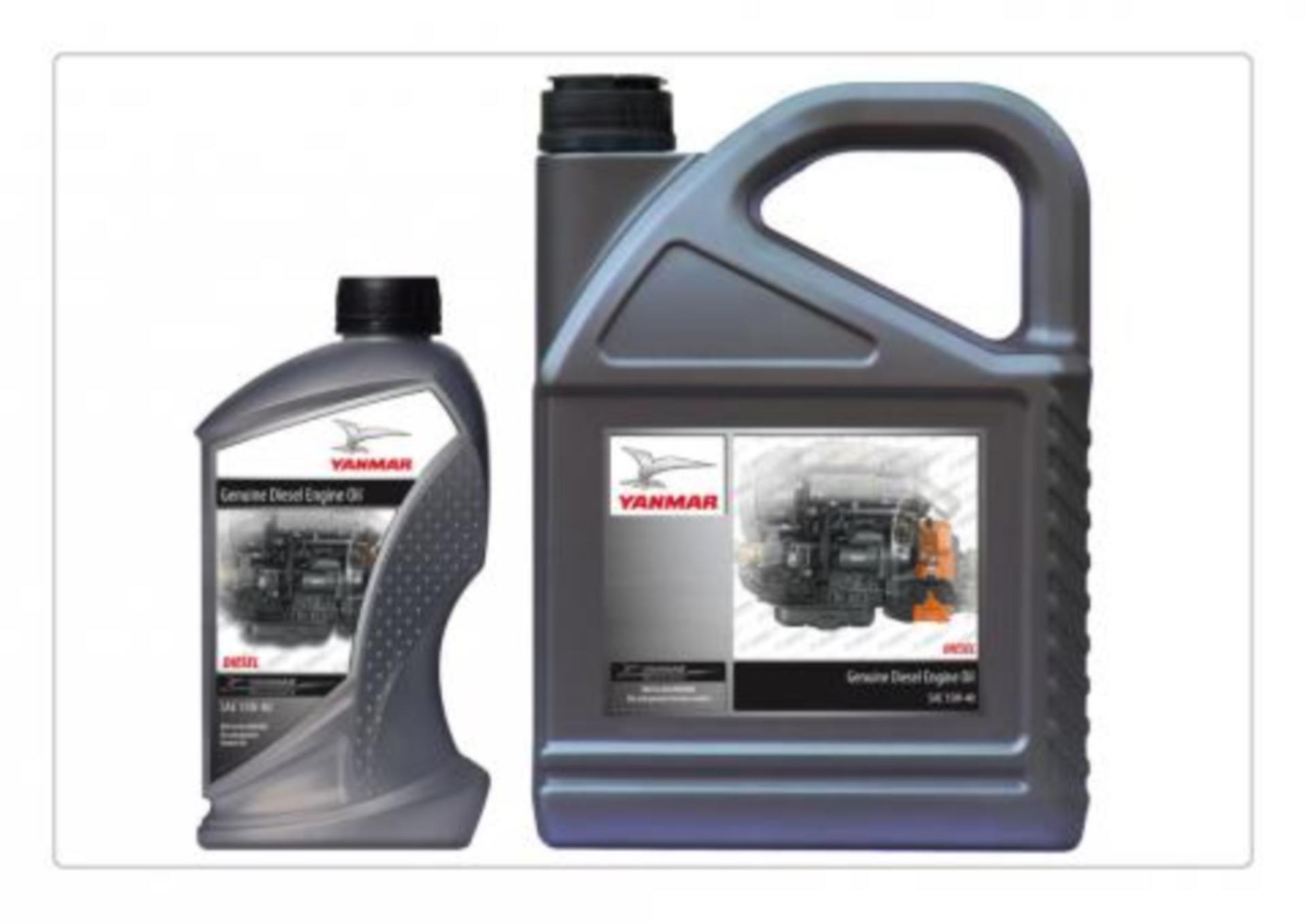 Yanmar Original Motoröl für Diesel SAE15W-40, 1 Liter