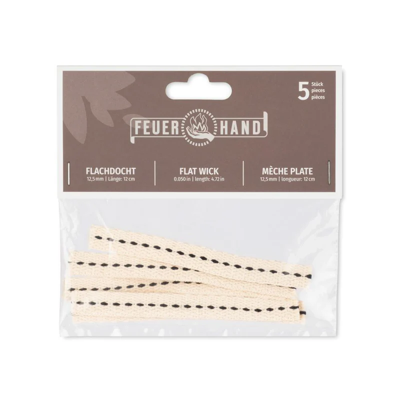Feuerhand Flachdocht für Feuerhand Baby Special 276 (5 Stück)