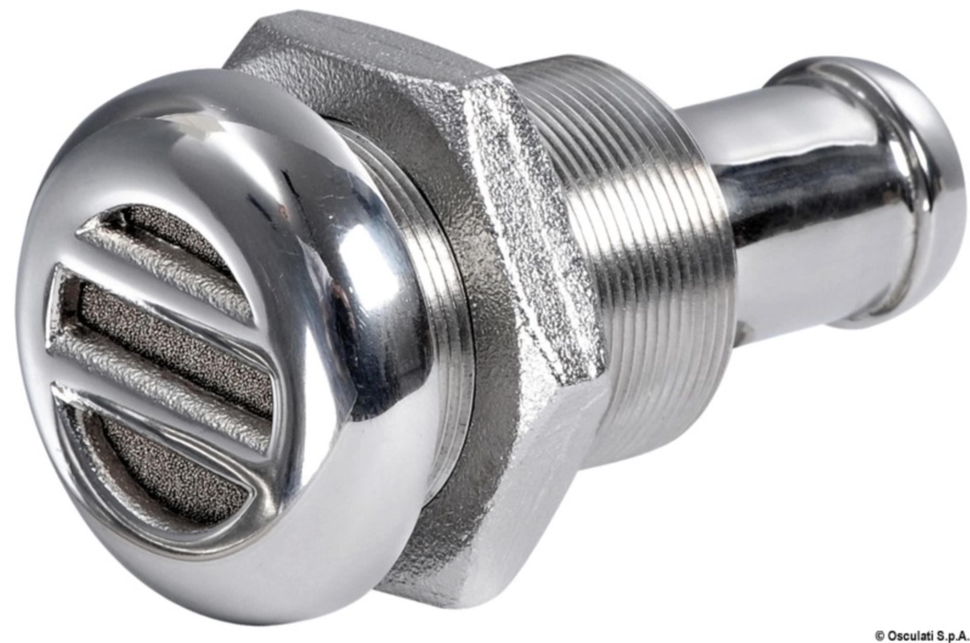 Osculati Tankentlüftung mit Überlaufschutz, 16 mmØ, Kopf 35 mmØ