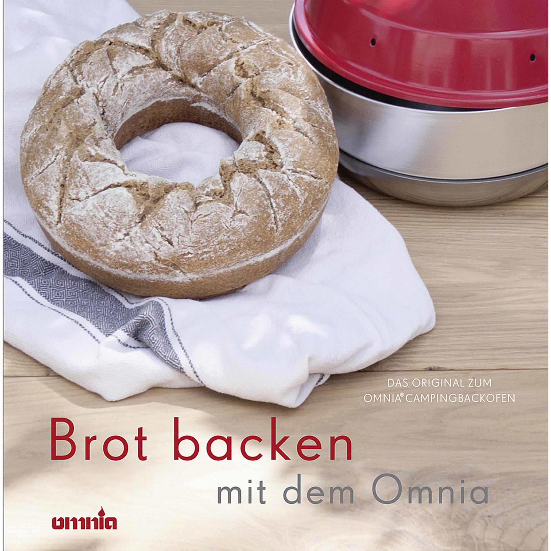 Omnia Kochbuch - Brot backen, 64 Rezepte für Brot u. Brötchen