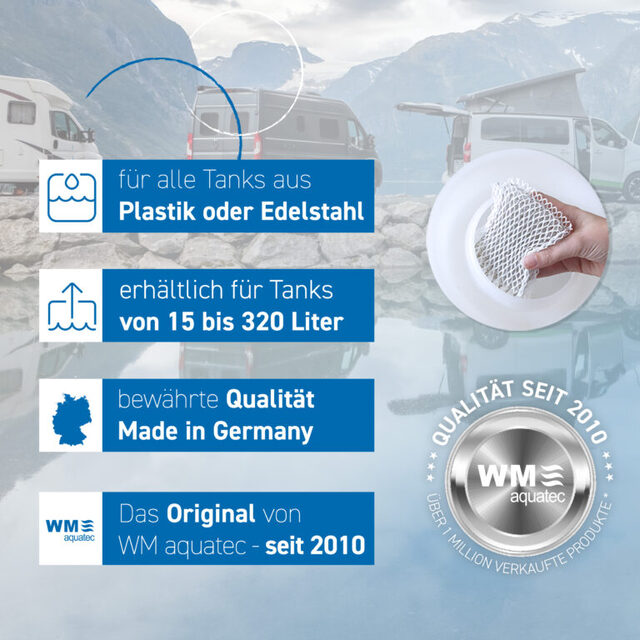 WM aquatec Silbernetz Flex Trinkwasserkonservierung, bis 320 Liter Tank