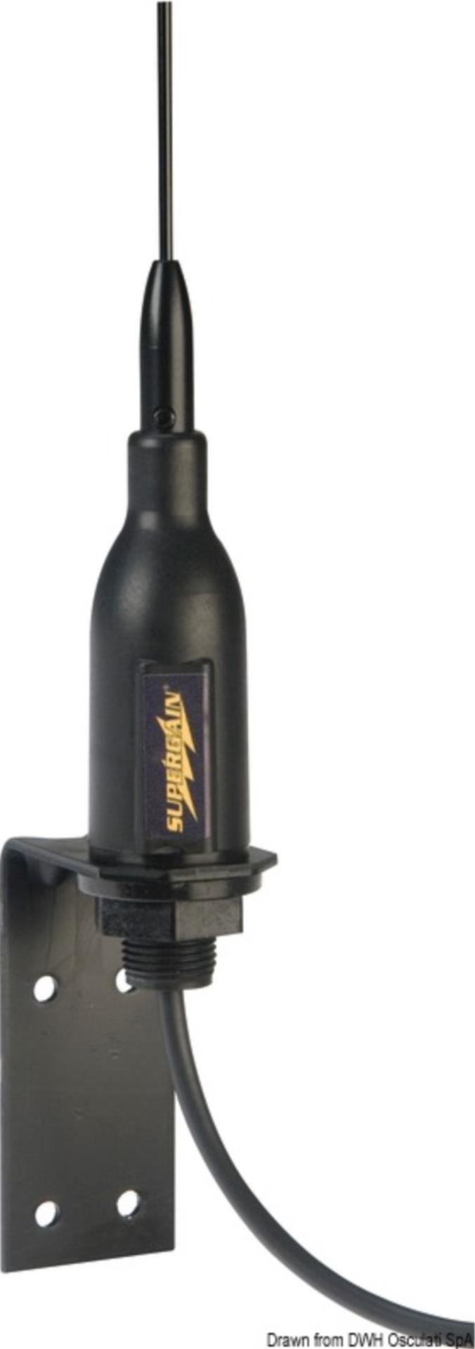 Glomex Hochleistungsantenne schwarz, 970 mm