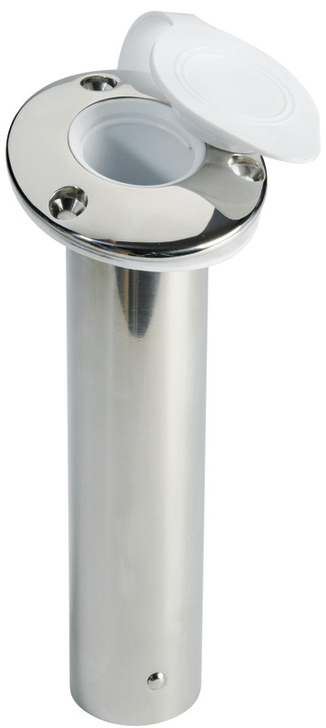 Osculati Edelstahl Angelrutenhalter, Einbau 90°