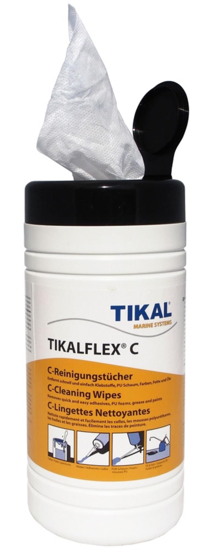 Tikal Tikaflex Reinigungstücher 1 Dose 100 Tücher