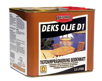 Owatrol Deks Olje D1, 2,5 Liter