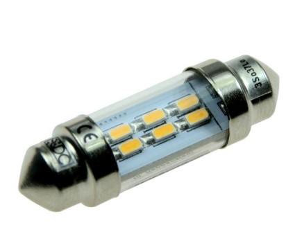 Osculati LED Sofitteneinsatz weiß, 6 LED - 12 V / 12,2 x 37mm