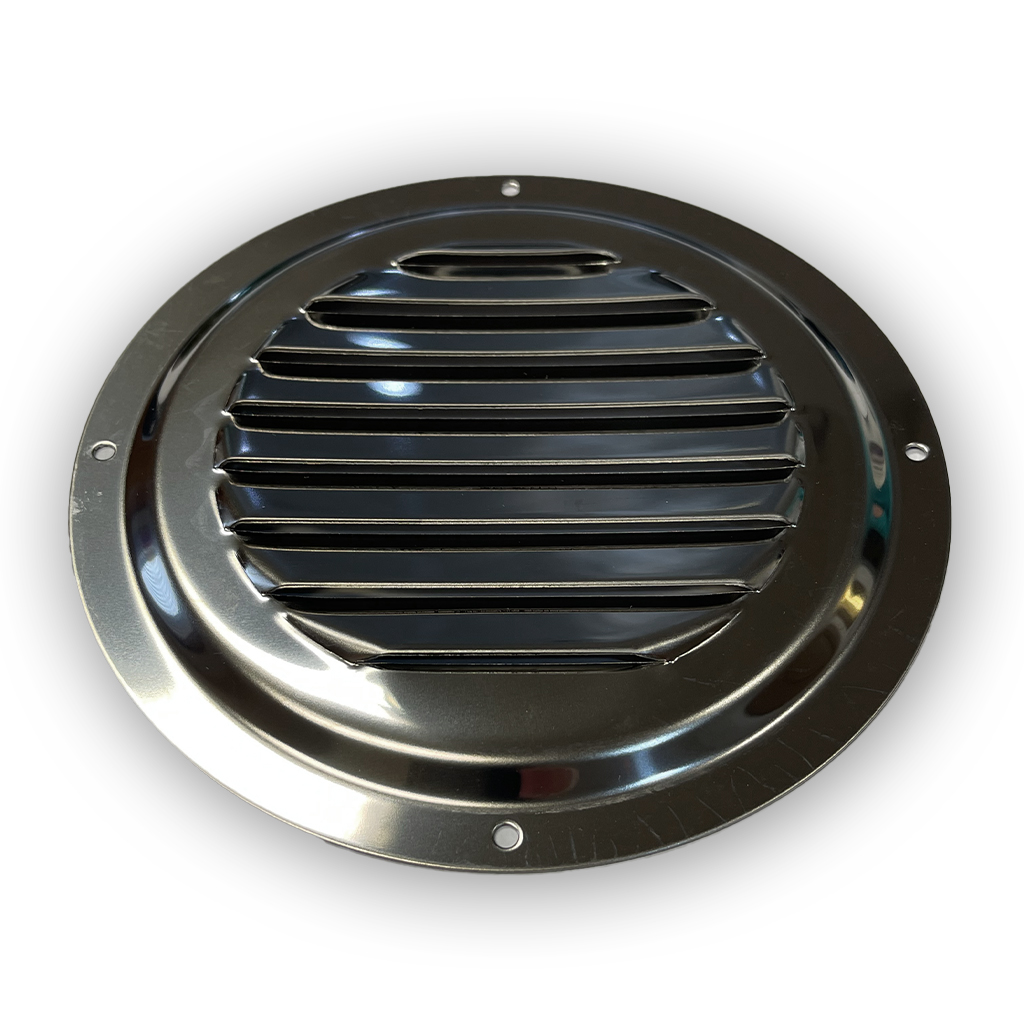 Osculati Lamellenlüfter Edelstahl, rund 152 mmØ