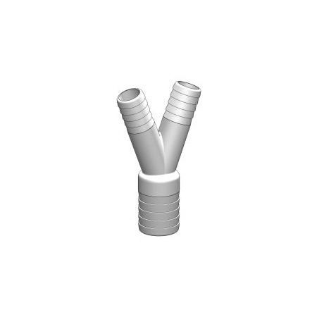 Trudesign Y-Verbinder für Schlauch 19 - 19 - 25 mmØ
