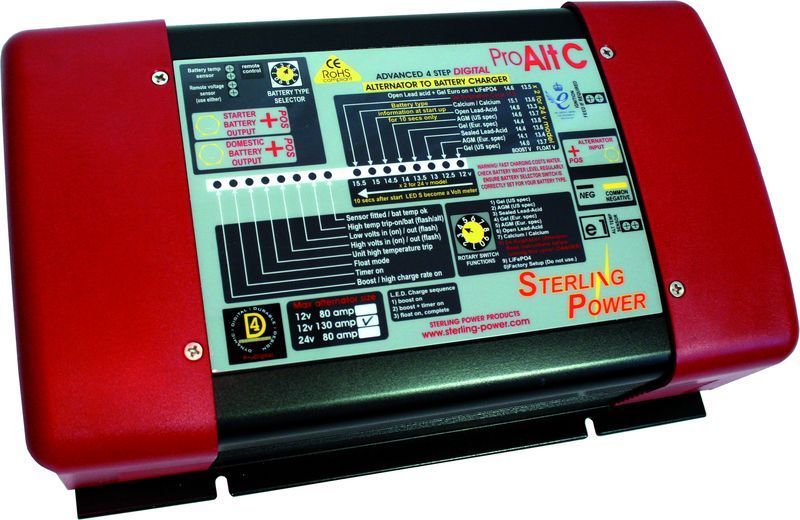 Sterling Power Sterling Lichtmaschinen-zu-Batterie A2B-Ladegerät 12 V, 300 A