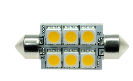 Talamex LED Soffitte S8,5 (6 x SMD Modul), 16,0 x 37 mm