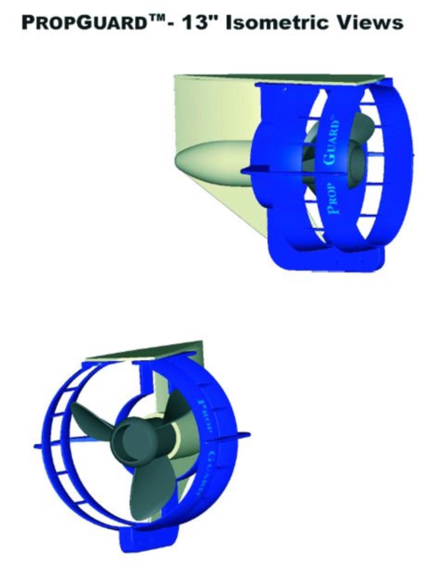 Prop Guard Propellerschutz PropGuard 13" blau Prop Guard Propellerschutz PropGuard 13" blau