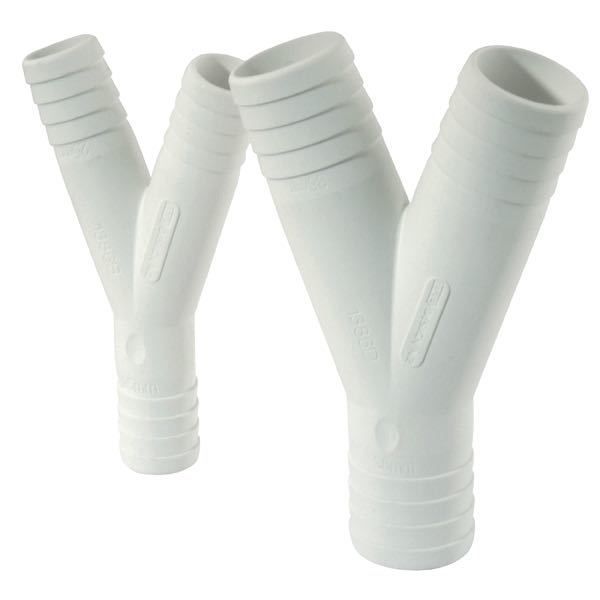 Trudesign Y-Verbinder für Schlauch 25,25,38mm