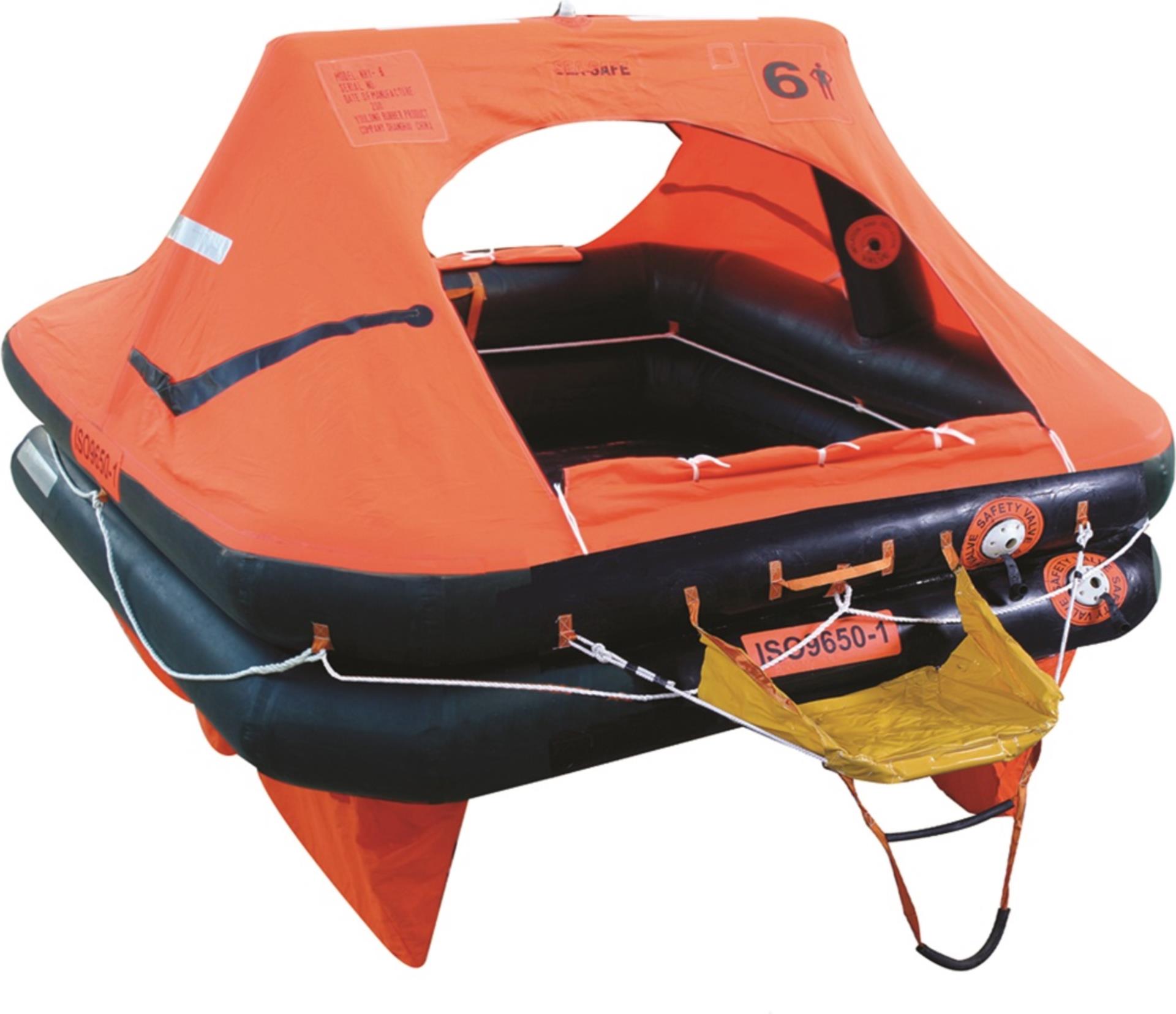 Sea Safe Sea-Safe Rettungsinsel Rescue Classic 4 Personen, Tasche